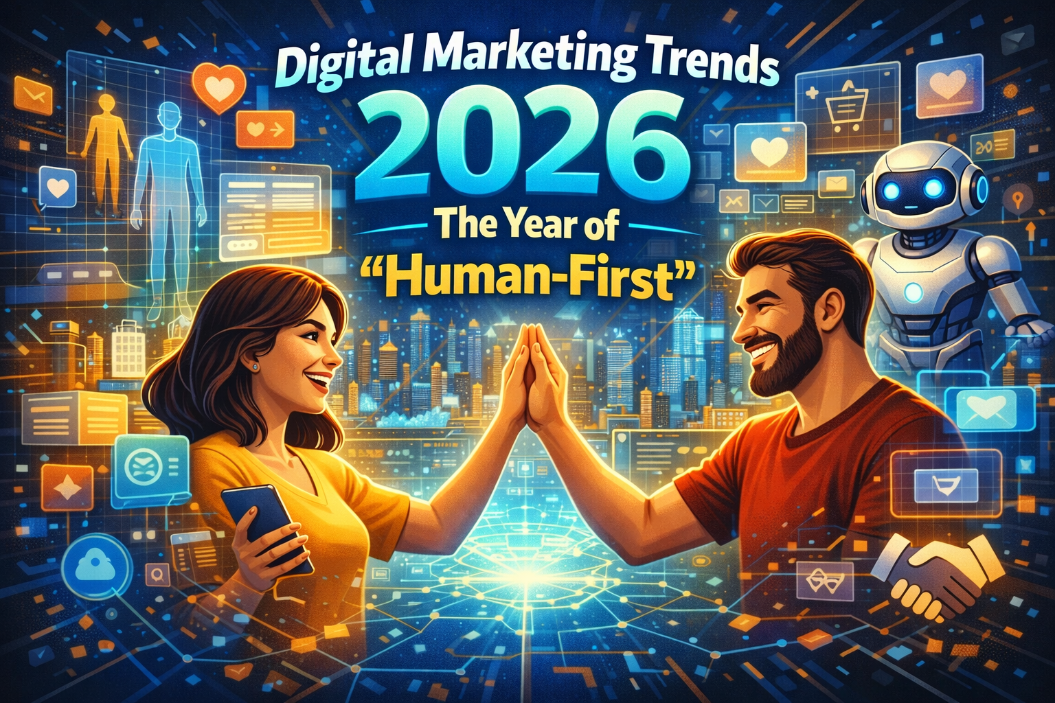 Digital Marketing Trends 2026: The Year of "Human-First"